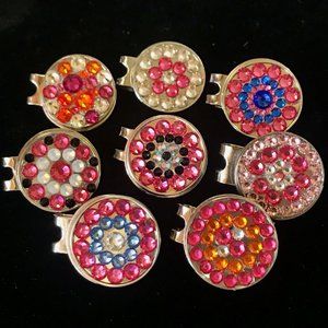 Pretty Putts Golf Ball Markers - The Pinks